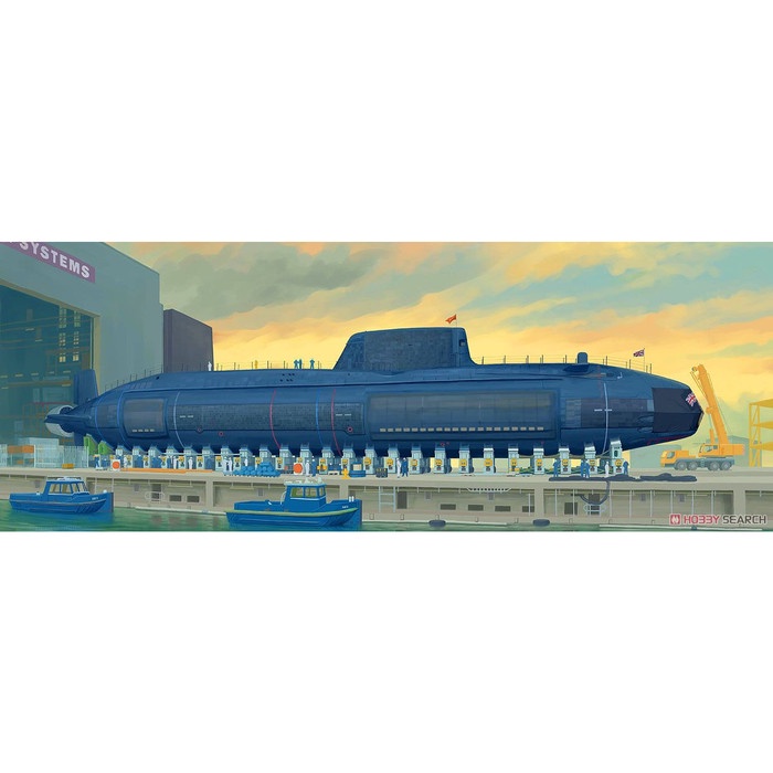 Jual KAPALDIECAST HMS ASTUTE CLASS SUBMARINE 1/144 MODEL KIT DIECAST