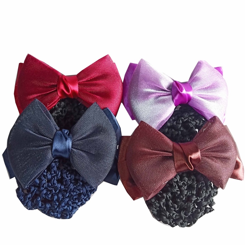 Jual Harnet Hairnet Pita Renda Cepol Rambut Multiwarna | Shopee Indonesia