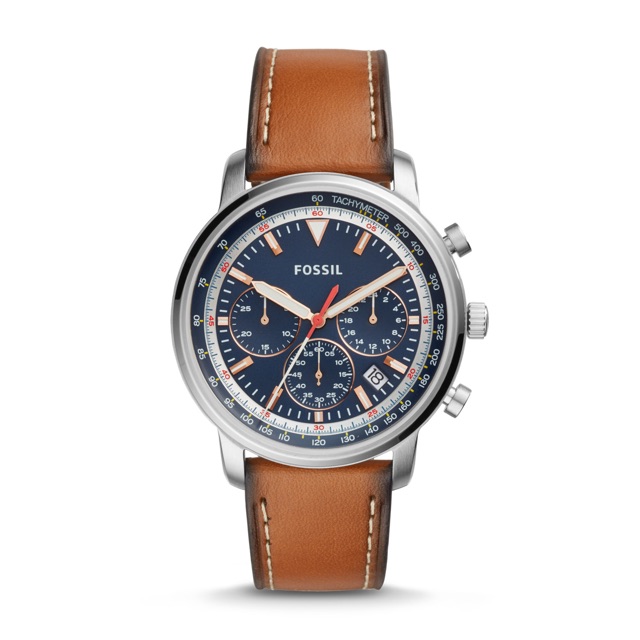 Fossil FS5414 FS5414P Goodwin Chronograph Jam Tangan Pria Original