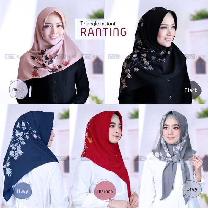 Jual Triangle / Segitiga Instant Motif Ranting RSH155 | Shopee Indonesia