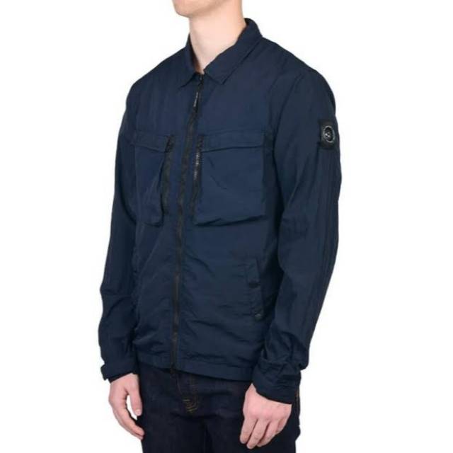 Marshall Artist Garment Dyed Jacket Navy Original