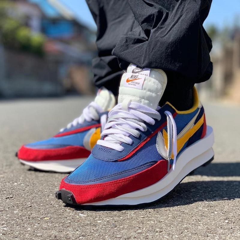 新品 NIKE LDWAFFLE/SACAI VARSITY BLUE 30 Sacai Waffle Varsity Blue | Senikersku
