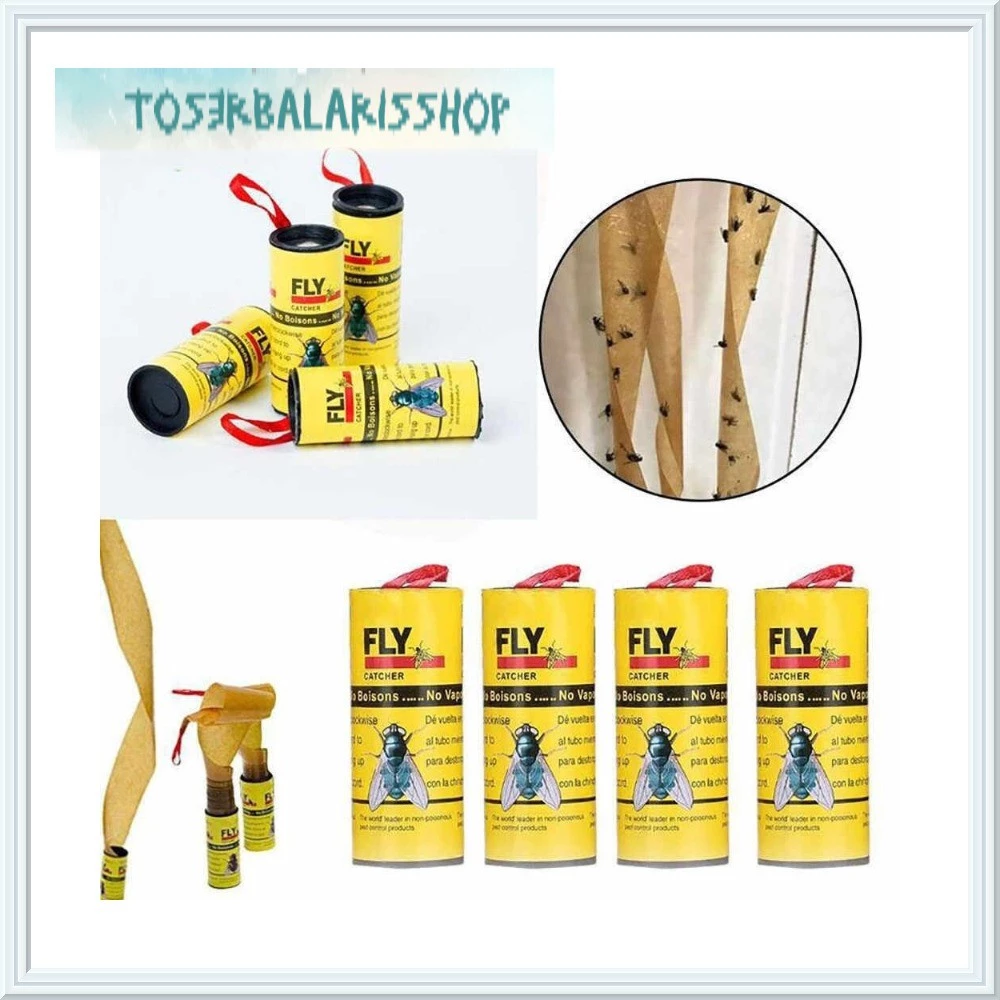 EI MATA MOSCAS LEM PEMBASMI HAMA LEM LALAT 1 PACK 4 ROLL | AutoStock