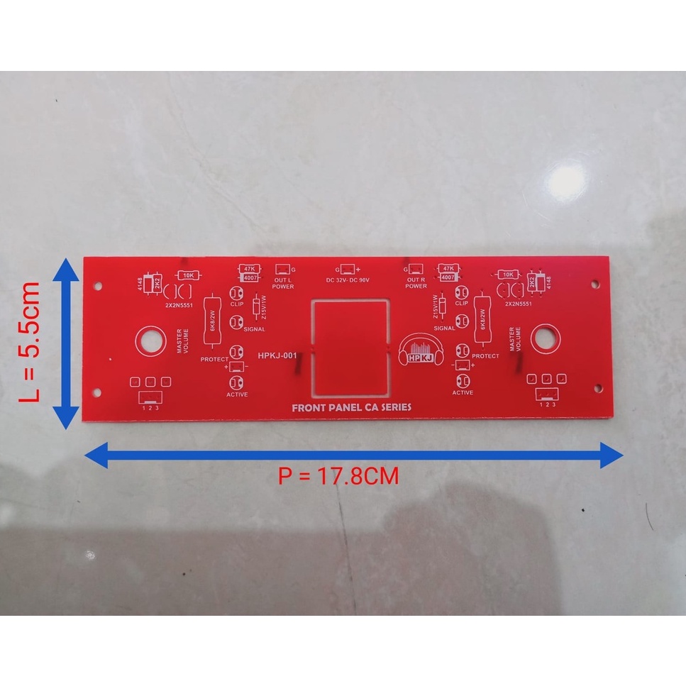 Jual PCB PANEL DEPAN BOX CA pcb panel depan led display Box Ca Hpkj