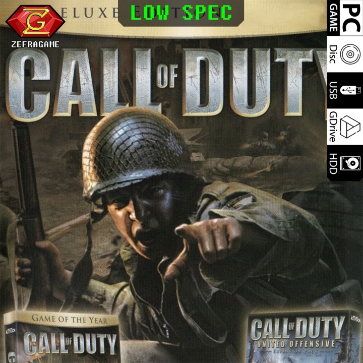 Jual CALL OF DUTY 1 Deluxe Edition PC Full Version/GAME PC GAME/GAMES ...