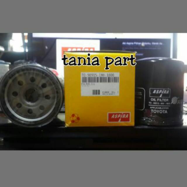 Jual Filter Oli Toyota Innova. Merk Aspira. | Shopee Indonesia