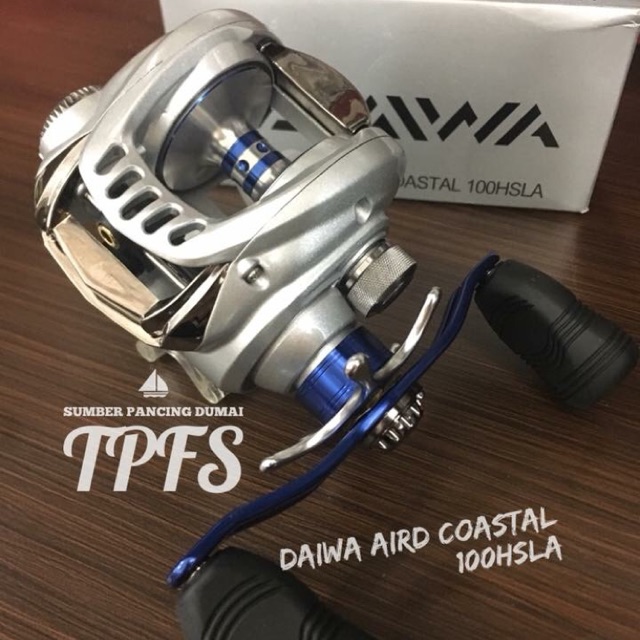 daiwa aird coastal casting reel 100hsa AIRCL100HLA Baitcast Left Sports & Outdoors they are redesigned with lightweight composite frame and side plate Daiwa Aird Coastal Inshore Series