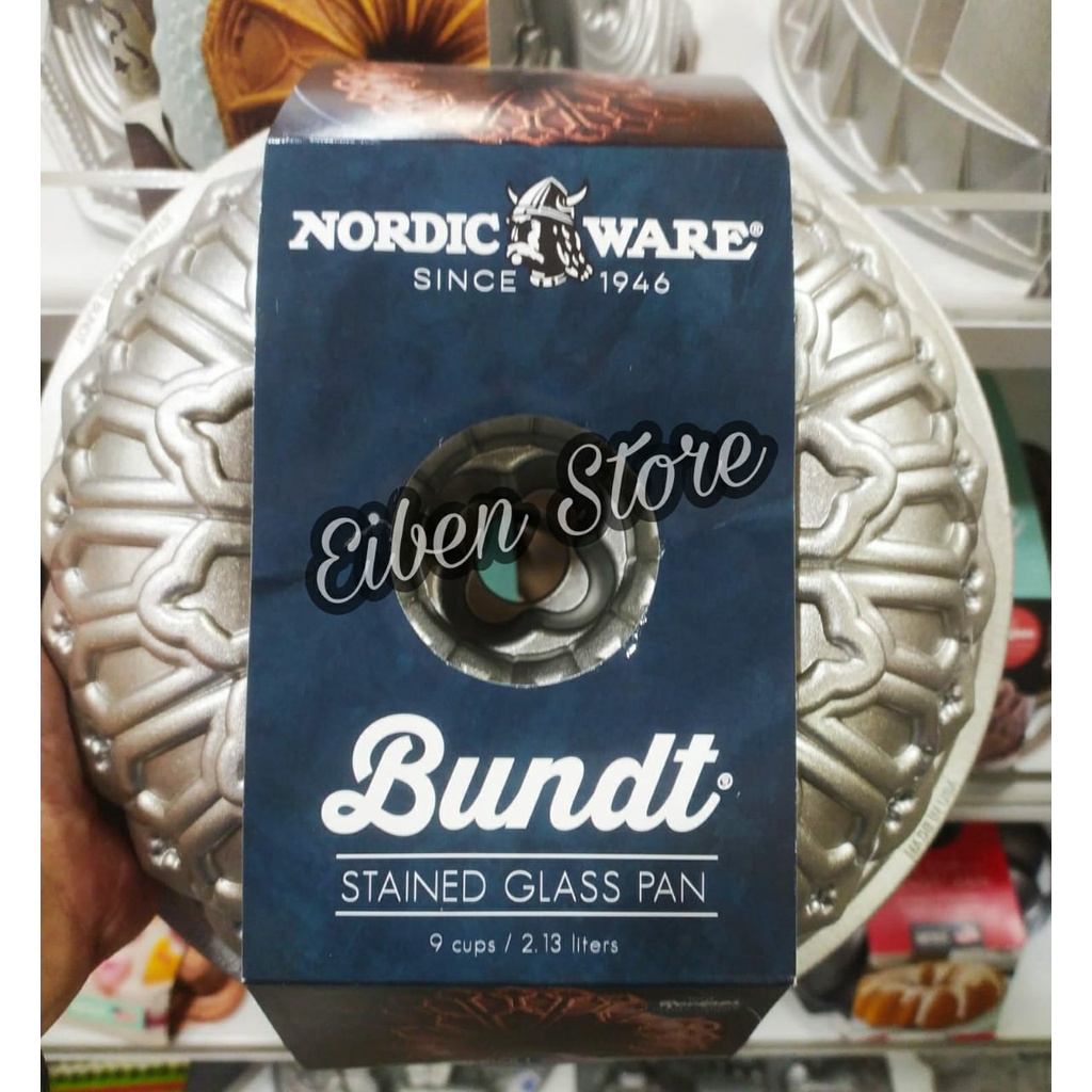 Nordic Ware Stained Glass Bundt Pan