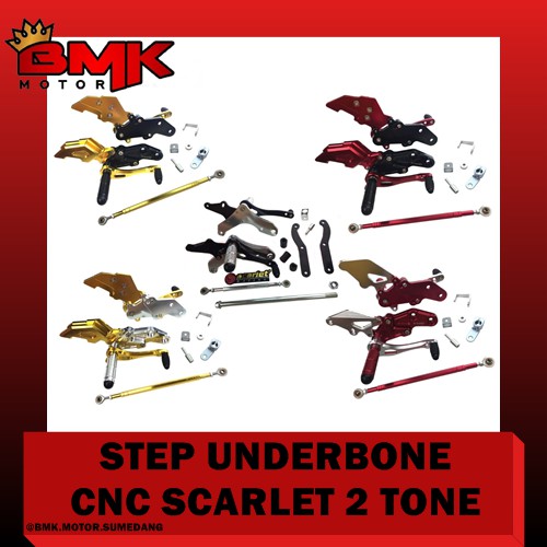 Jual Scarlet Racing Underbone Jupiter Mx New Satria Fu Byson Cb150R ...