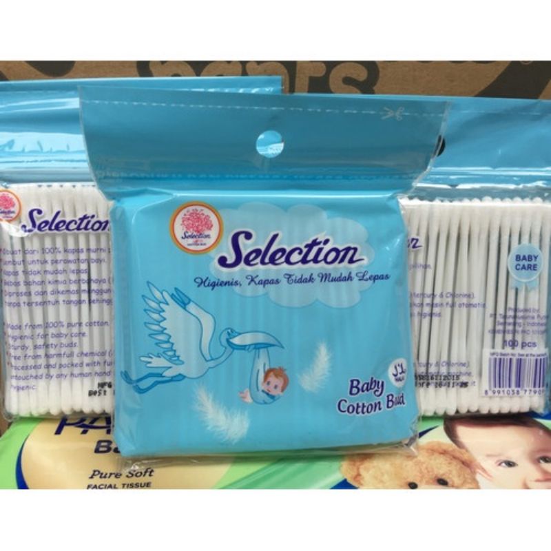 Jual SELECTION BABY COTTON BUD 100pc Shopee Indonesia