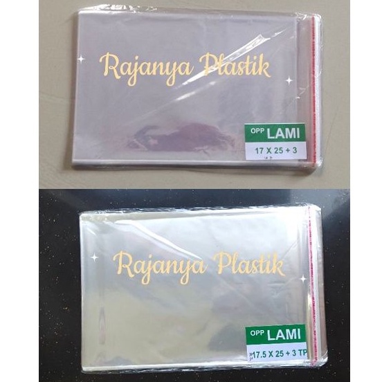 Jual Plastik Opp Lem 17x25 Dan 17 5x25 Shopee Indonesia