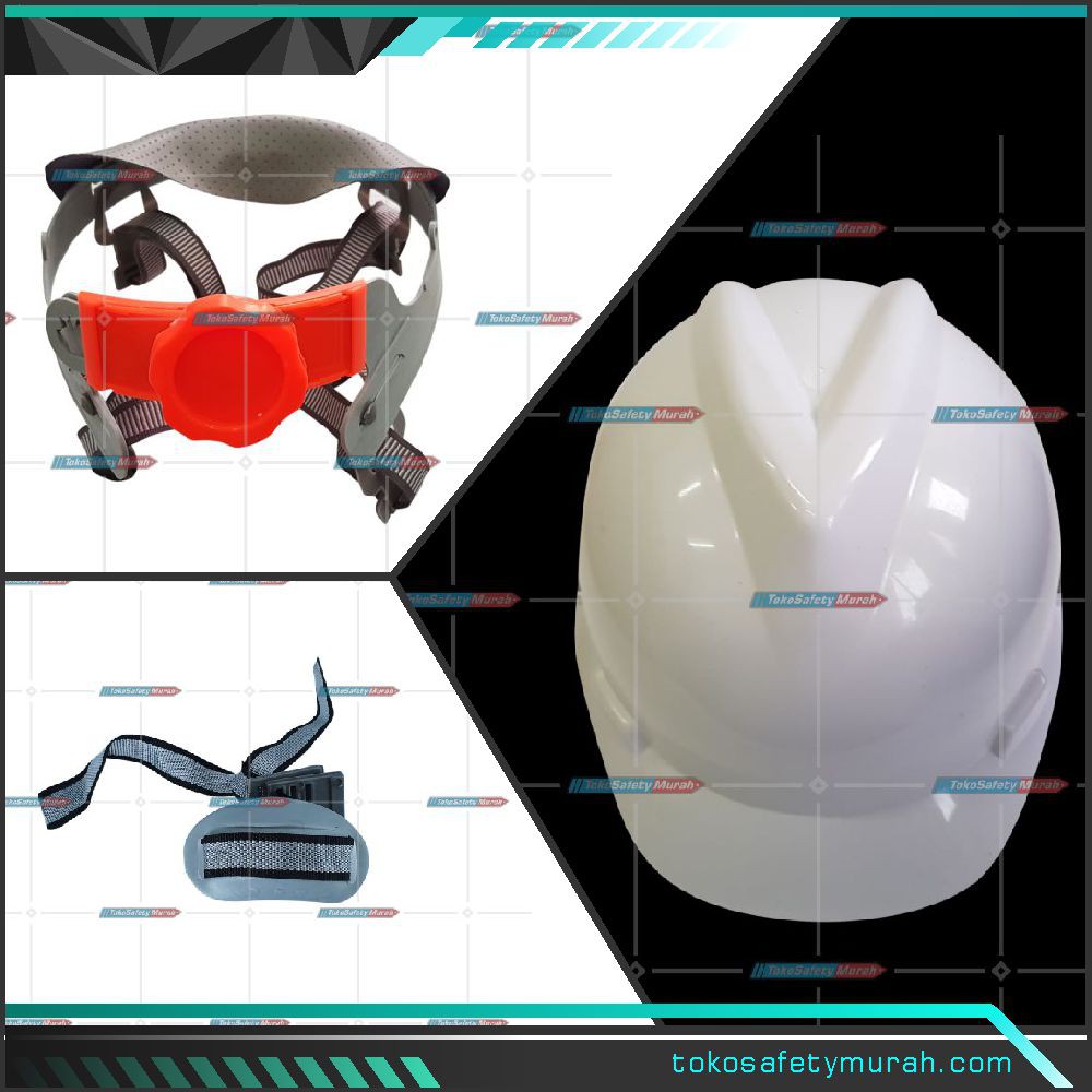 Jual Safety Helmet Putar Topi Helm Proyek A3 + Fastrack + Tali Dagu ...