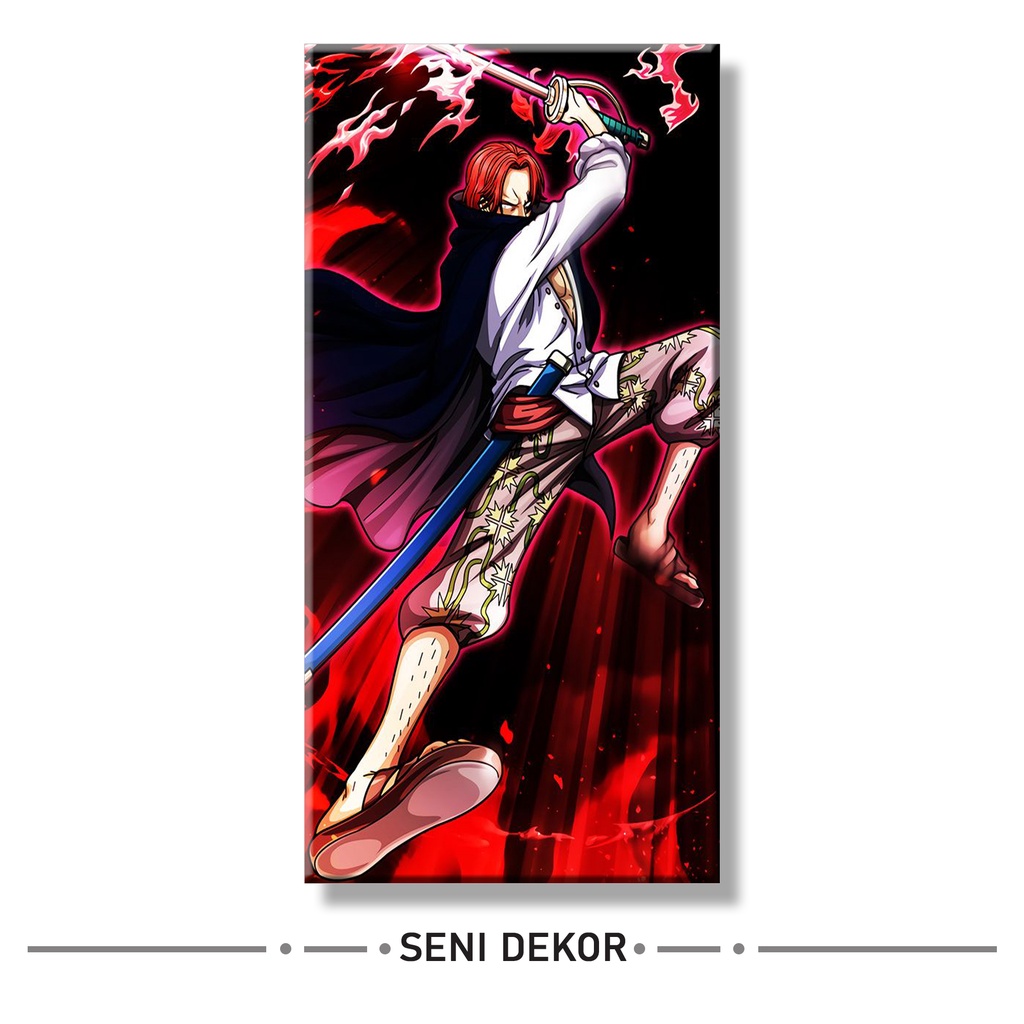 Jual hiasan dinding rumah ruangan kamar aesthetic gambar anime ukuran