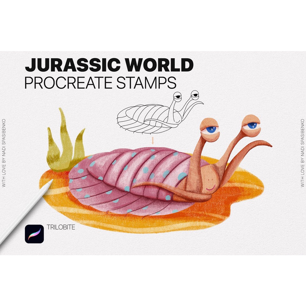 Jual Procreate Brush - Jurassic World Procreate Stamp | Shopee Indonesia