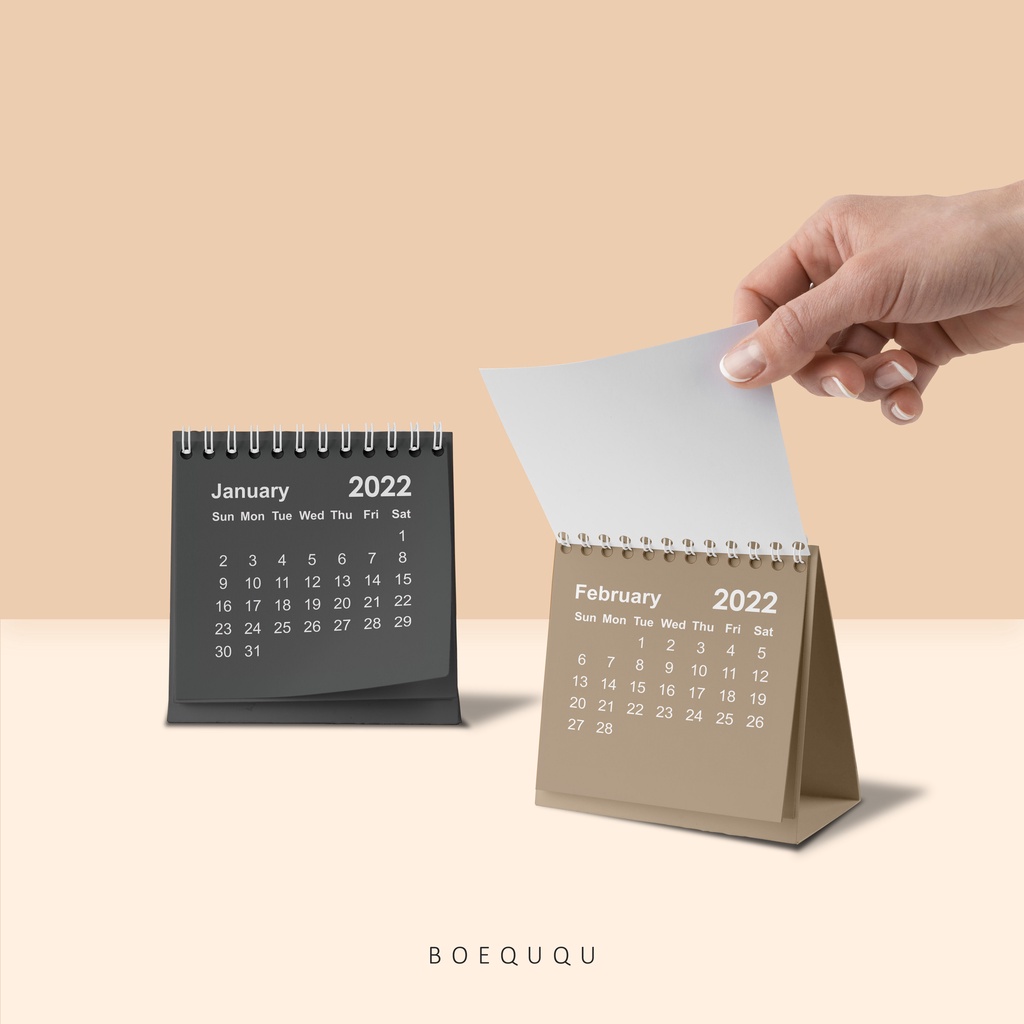 Jual Tiny Calendar / Kalender Mini / Desk Calendar / Kalender Meja ...