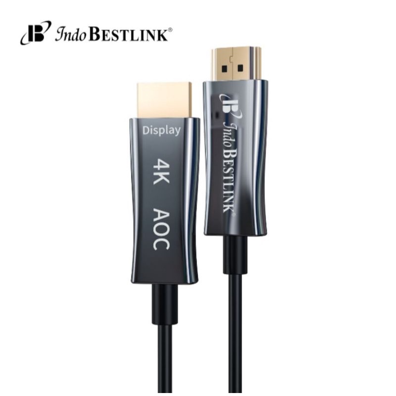 Jual indobestlink kabel hdmi fiber Optical 4k 50m kabel hdm 4k 50meter ...
