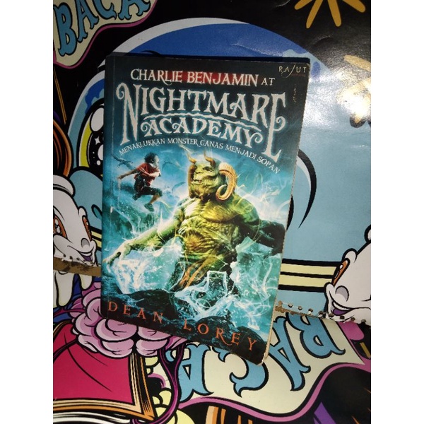 Jual CHARLIE BENJAMIN AT NIGHT MARE ACADEMY(MENAKLUKKAN MONSTER GANAS ...