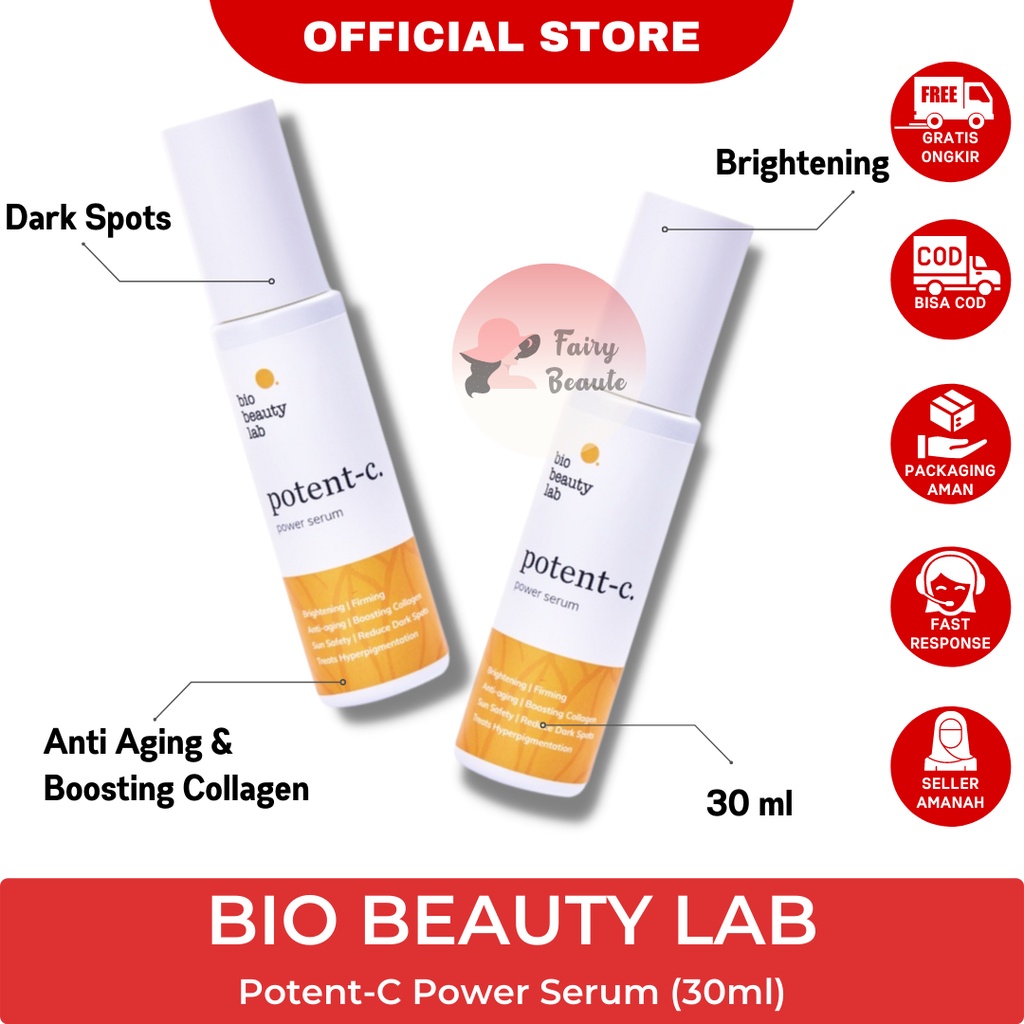 Jual Bio Beauty Lab PotentC Power Serum 30ml Bio Beauty Lab vitamin c