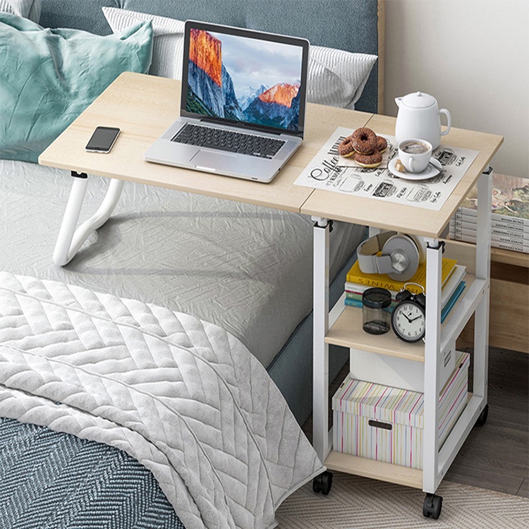 Jual Meja Rak Laptop Adjustable portable 2 Rak [Meja 95 x 40 cm ...