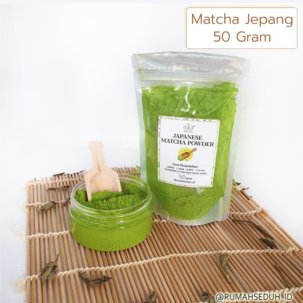 Jual 50gr Matcha Bubuk / 100% Premium Japanese Pure Matcha Powder ...