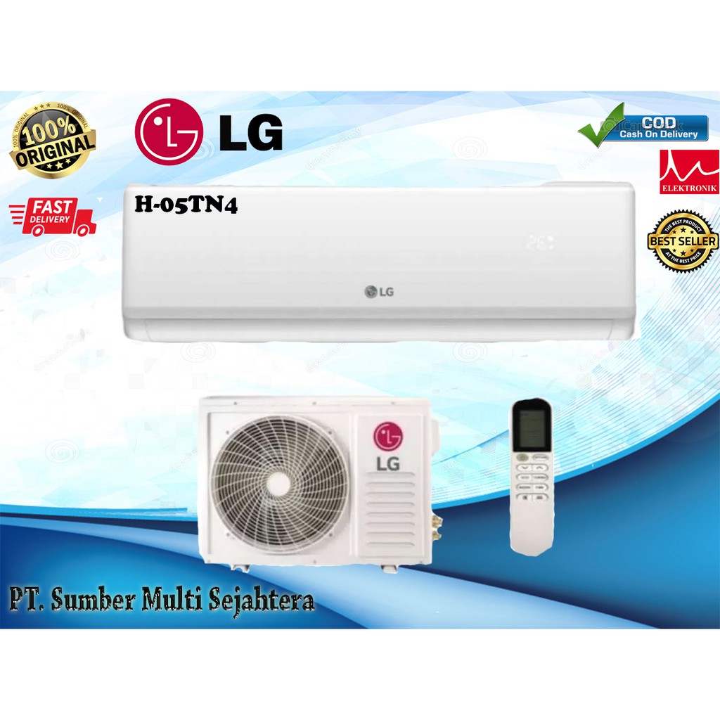 Jual LG AC STANDART H05TN4 H05TN4 [1/2 PK] GARANSI RESMI Shopee
