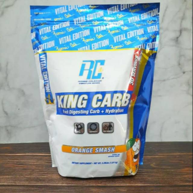 Jual RC King carb XS 30 serving Ronnie Coleman Instant Carbohydrate Shopee Indonesia
