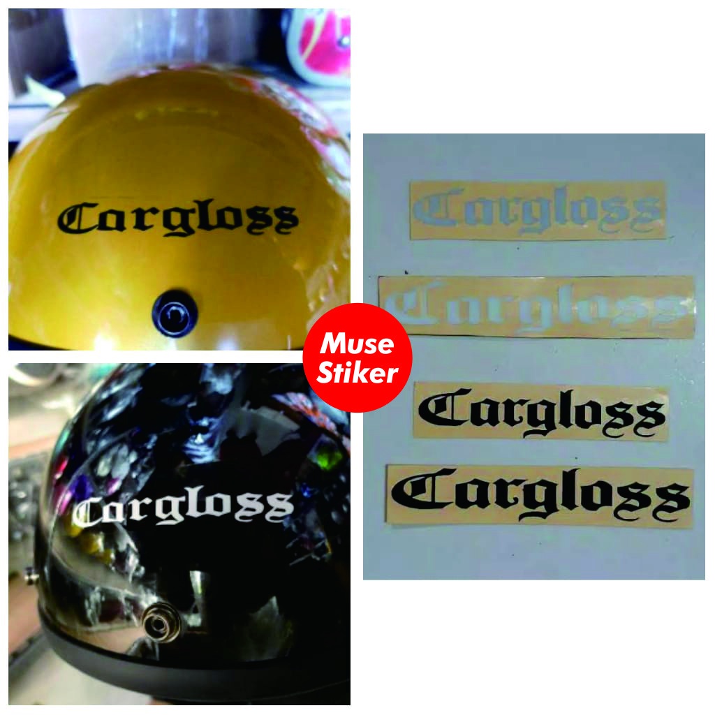 Jual Stiker Aksesoris Variasi Motor Cutting Keren Viral Tulisan ...