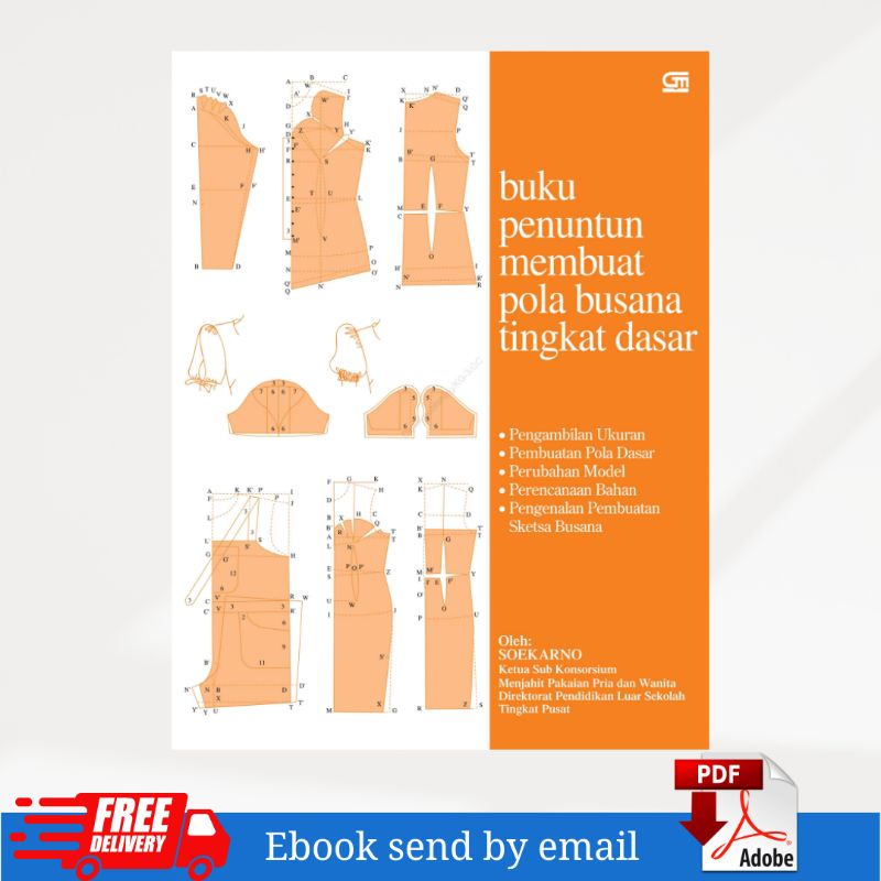 Jual Buku Penuntun Membuat Pola Busana Tingkat Dasar | Shopee Indonesia