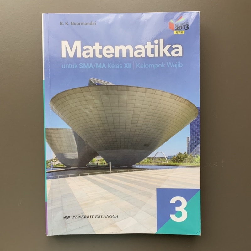 Jual Buku Matematika Kelas 12/XII SMA Erlangga K13 BK NOORMANDIRI ...