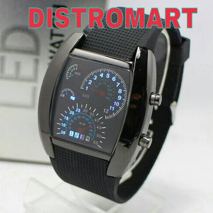 Jual Jam Tangan Led Digital Speedo Tokyo Flash Speedometer TVG | Shopee ...