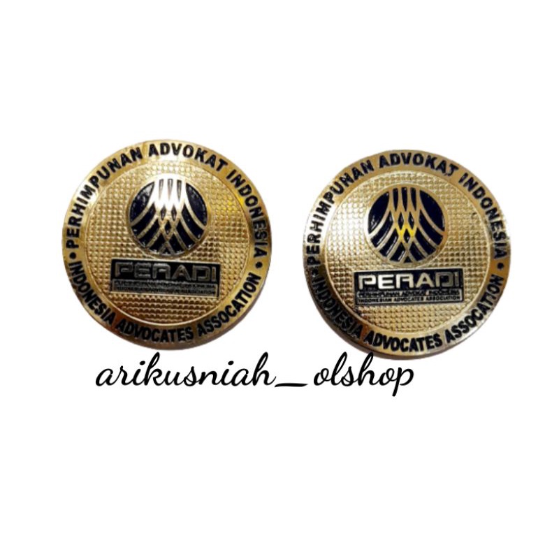 Jual Pin peradi bulat magnet | Shopee Indonesia