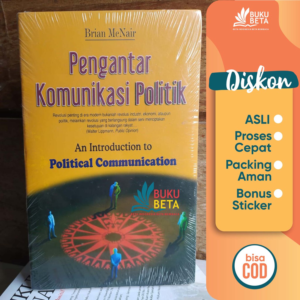 Jual Pengantar Komunikasi Politik (An Introduction To Political ...