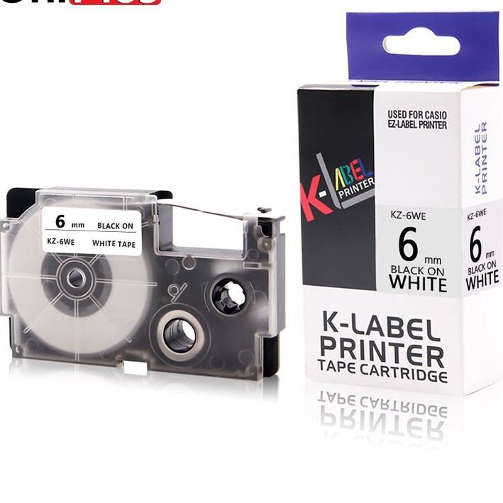 Jual K LABEL 6MM XR 6 WE 6WE 6 YW 6YW KUNING PUTIH TERSEDIA COMPATIBLE ...