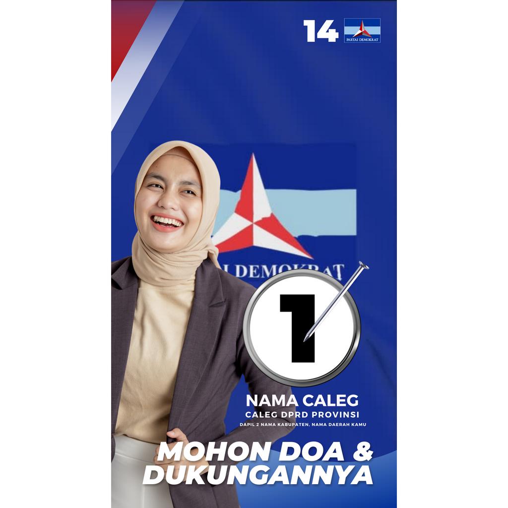 Jual Video Promosi Caleg Animasi Partai Demokrat Shopee Indonesia