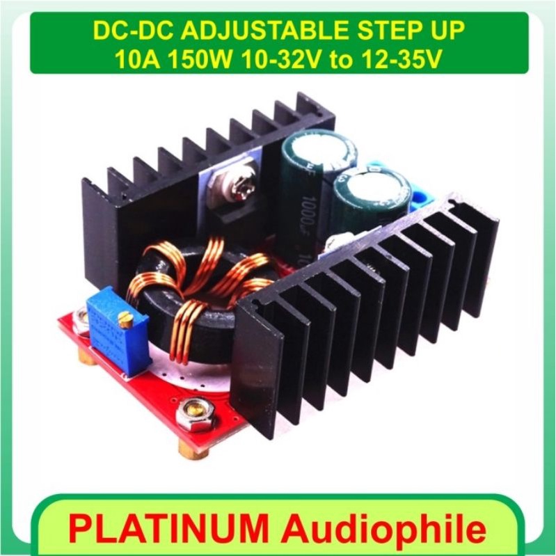 Jual Step Up 10A 150W Dc To Dc Adjustable DC-DC Convertetr Modul SU ...
