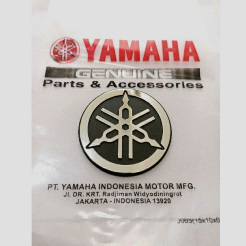 Jual Emblem Logo Garputala Yamaha Timbul Ukuran Cm Kwalitas Original