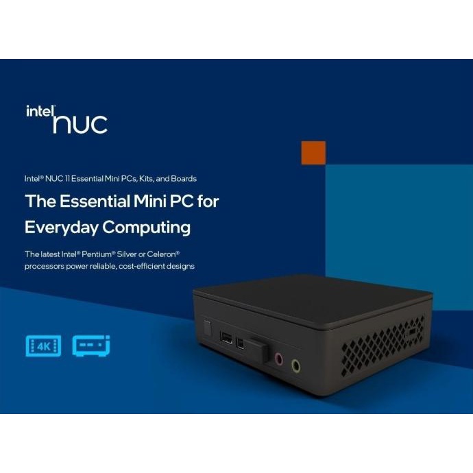 Jual INTEL NUC 11 ESSENTIAL KIT - NUC11ATKC4 CELERON N5105 MINI PC ...