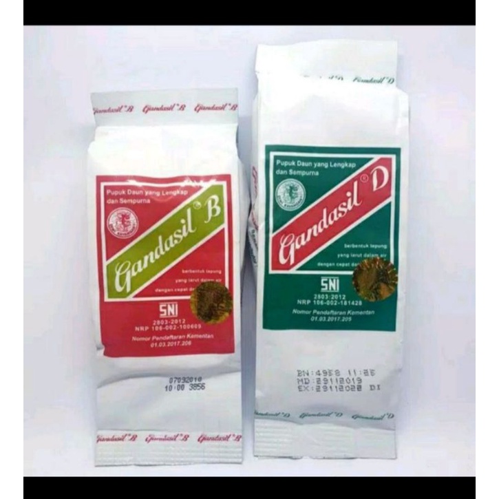 Jual Pupuk Gandasil B Dan D (repacking) | Shopee Indonesia