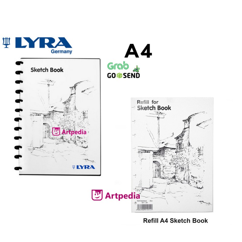 Jual Lyra Sketchbook A4 Buku Sketsa [30 lembar] di Seller WIKI STATIONERY -  WIKI STATIONERY - Kota Jakarta Barat