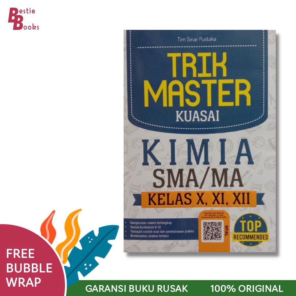 Jual Buku Sekolah : Trik Master Kuasai Kimia SMA/MA Kelas X, XI, XII ...