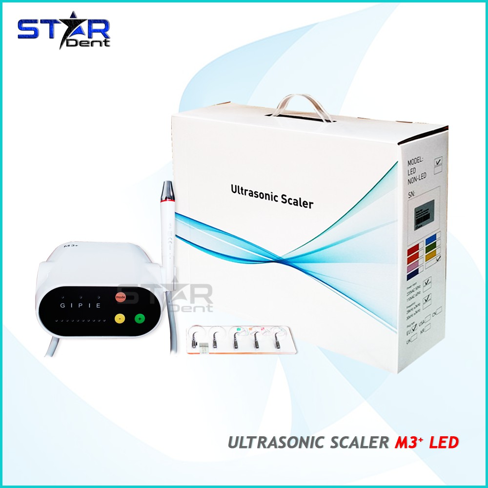 Jual Scaller Gigi Led Ultrasonic Scaler Portable M3+ (LED) dan M3S (Non ...