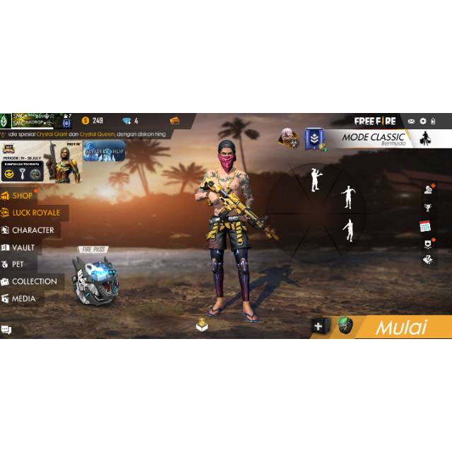 Jual Akun Free Fire Murah Shopee Indonesia