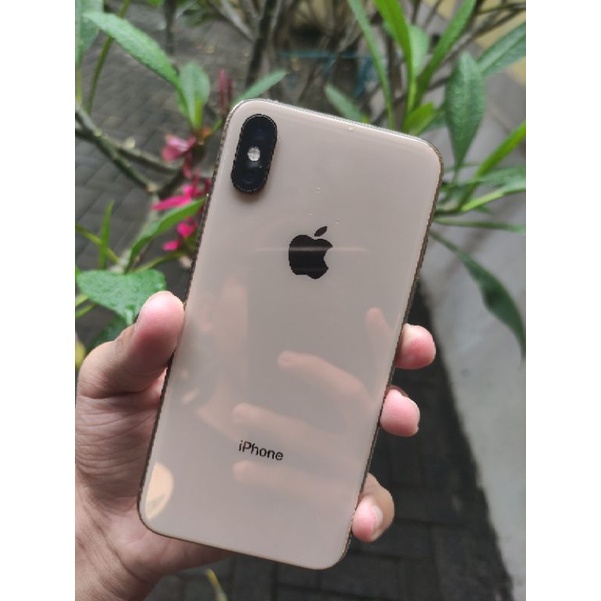 Jual iPhone XS 64GB GOLD SECOND | Shopee Indonesia