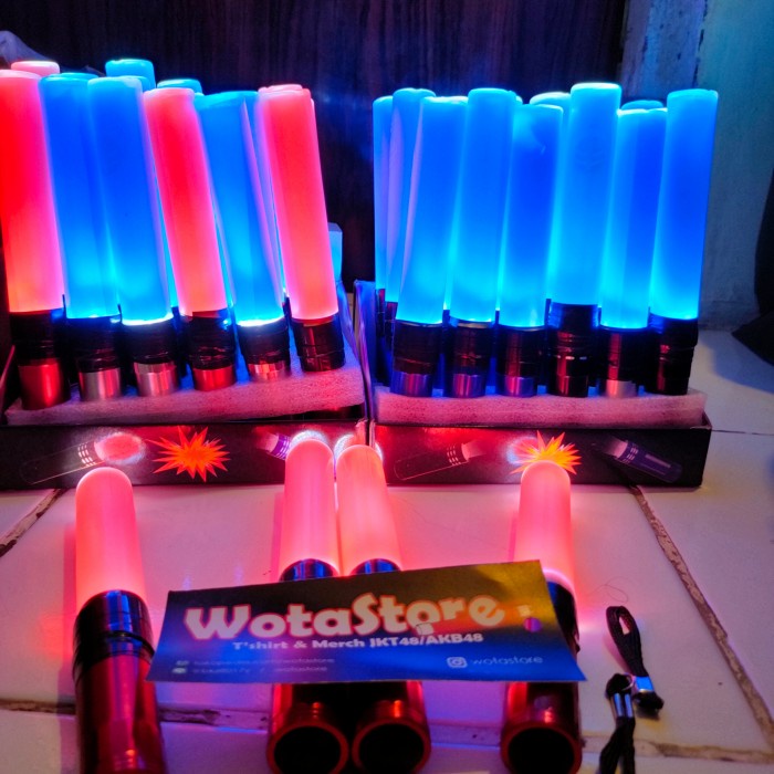 Jual Senter Lightstick / Light Stick Jkt48 Led + Baterai | Shopee Indonesia