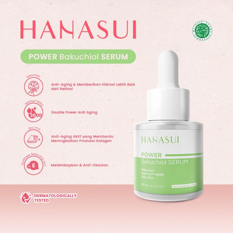 Jual ORIGINAL Hanasui Serum Wajah Vitamin C / Collagen / Anti Acne ...