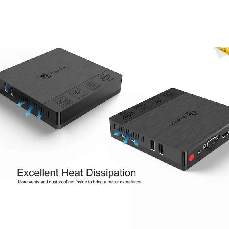 Jual Mini PC Z83V Windows 10 64bit Intel X5 Z8350 64GB Dual VGA+HDMI ...