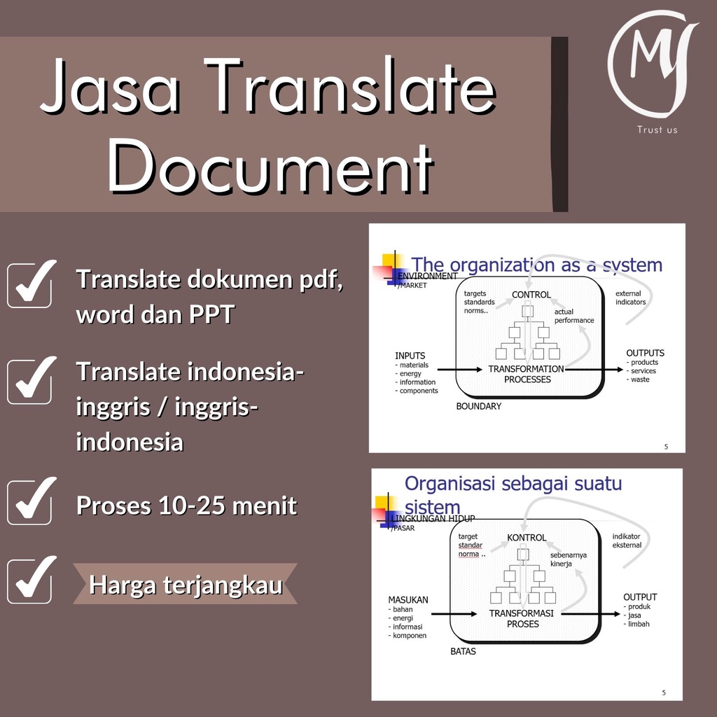 Jual Jasa Translate Dokumen EnglishIndonesia  Shopee Indonesia