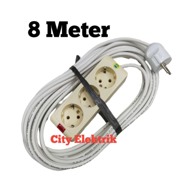 Jual Stop Jadi Rakitan Kabel 3M, 5M, 8M, 10M + Terminal Kuningan 3 ...
