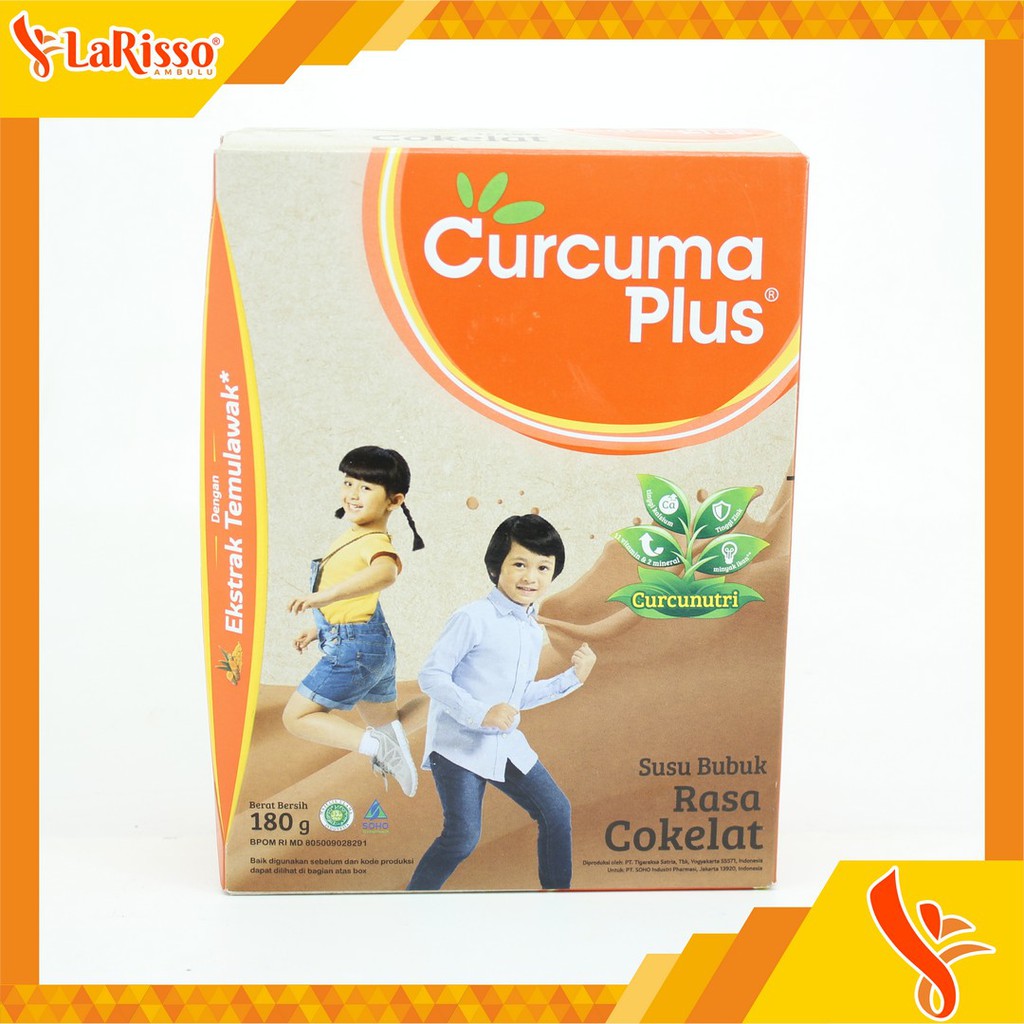 Jual CURCUMA PLUS 180GR SUSU BUBUK ALL VARIAN | Shopee Indonesia