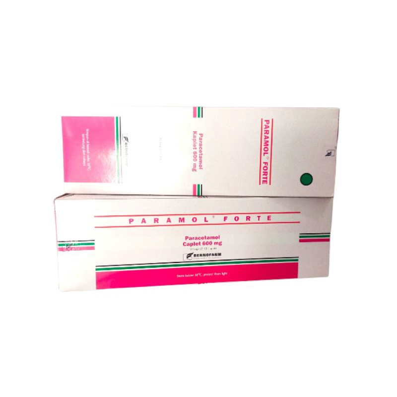 Jual Paramol 600 Mg Forte Kaplet Bernofarm | Shopee Indonesia